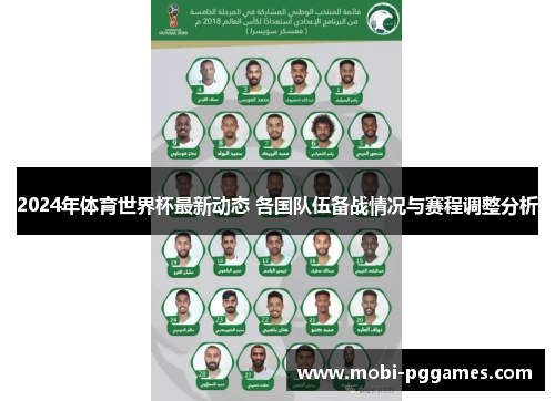 2024年体育世界杯最新动态 各国队伍备战情况与赛程调整分析