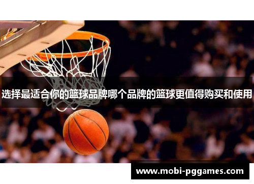 选择最适合你的篮球品牌哪个品牌的篮球更值得购买和使用